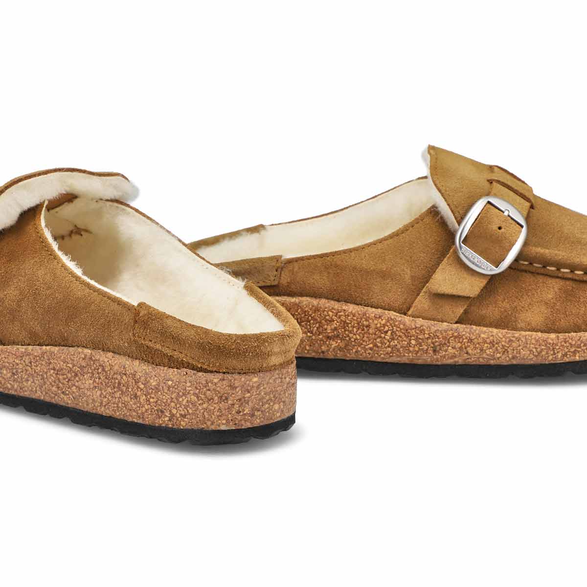 Sabot étroit BUCKLEY SHEARLING, thé, femmes