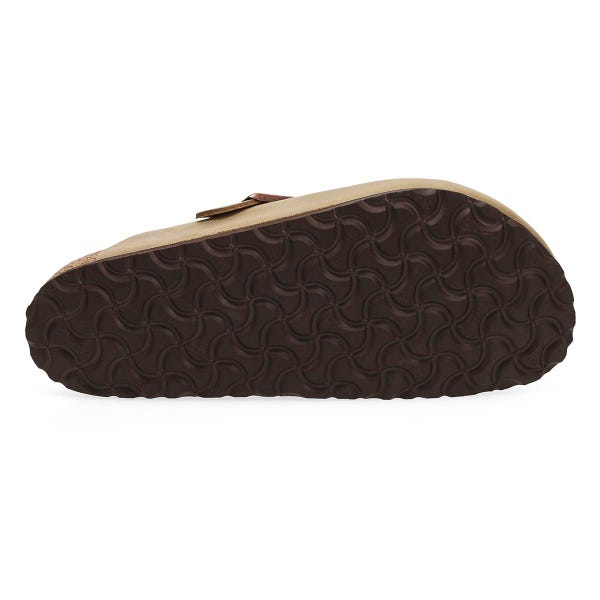 Women's Boston Oiled Leather Casual Clog - Tobacco