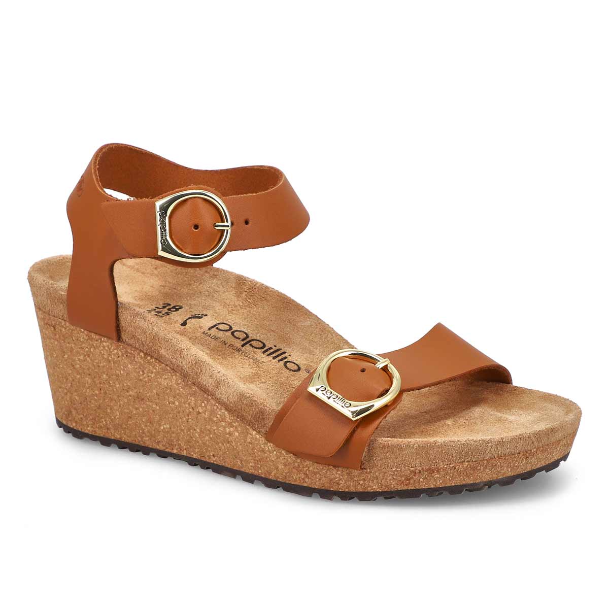 Women's Soley Narrow Wedge Sandal - Ginger Brown