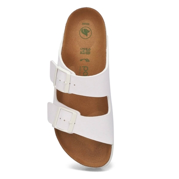 Women's Arizona Vegan Platform 2 Strap Narrow Sand
