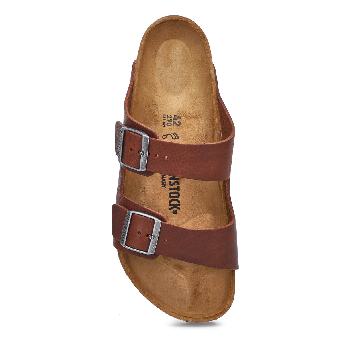 Sandale en cuir ARIZONA LTR, brun, hommes