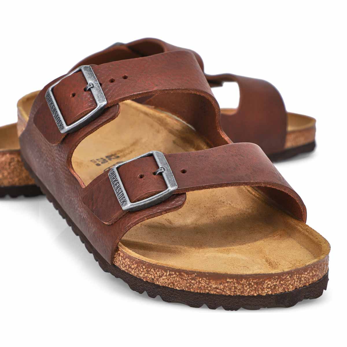 Sandale en cuir ARIZONA LTR, brun, hommes