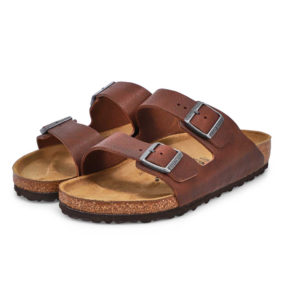 Sandale en cuir ARIZONA LTR, brun, hommes