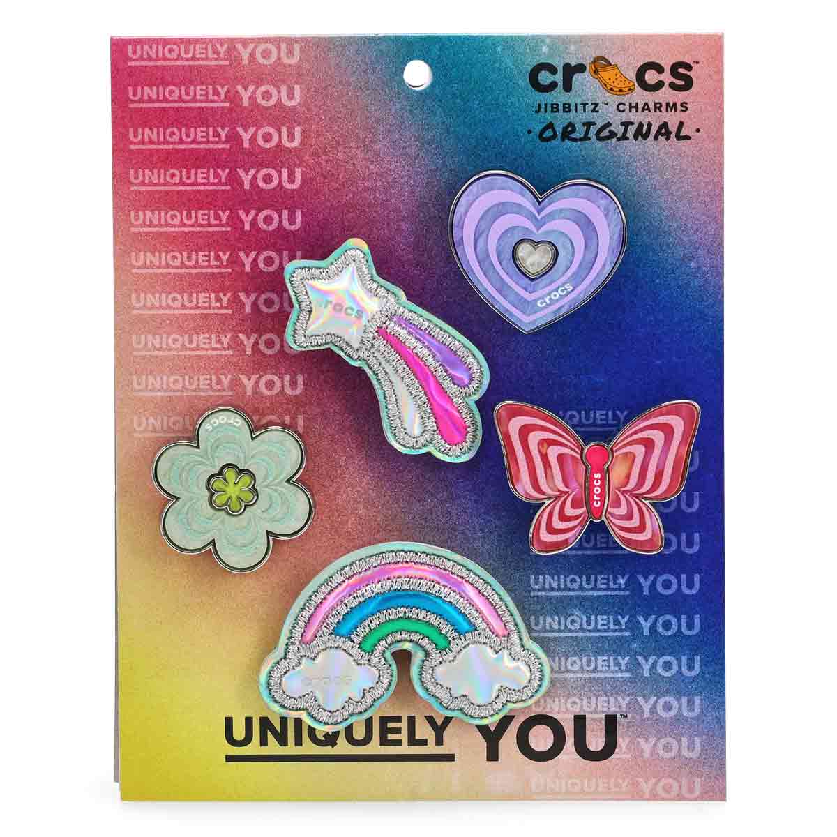 Jibbitz Funky Girly Icons 5 Pack