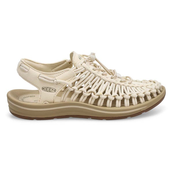 Women's Uneek 2 Cord Sandal - White Cap/Cornstalk