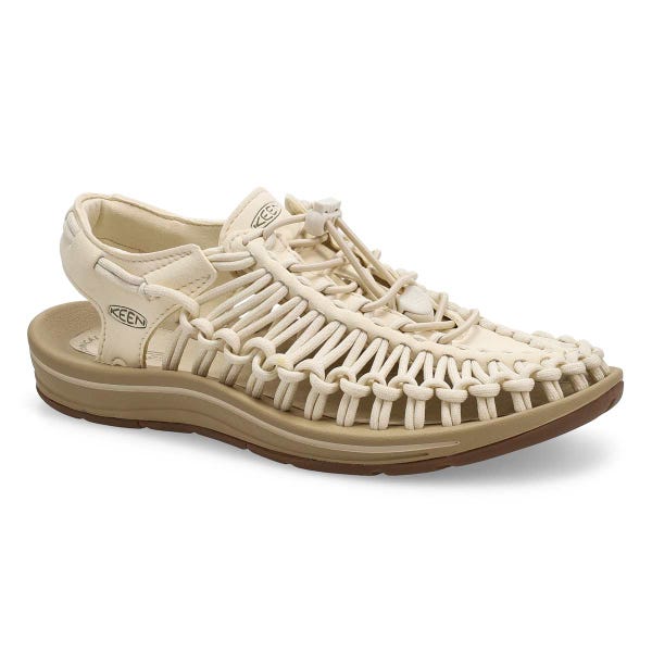 Women's Uneek 2 Cord Sandal - White Cap/Cornstalk