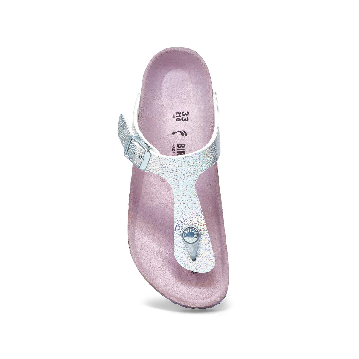 Girls' Gizeh Narrow Sandal - Disco Ball