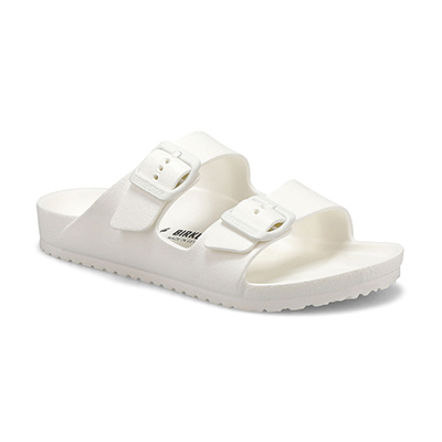 Kds Arizona EVA Narrow Sandal - White