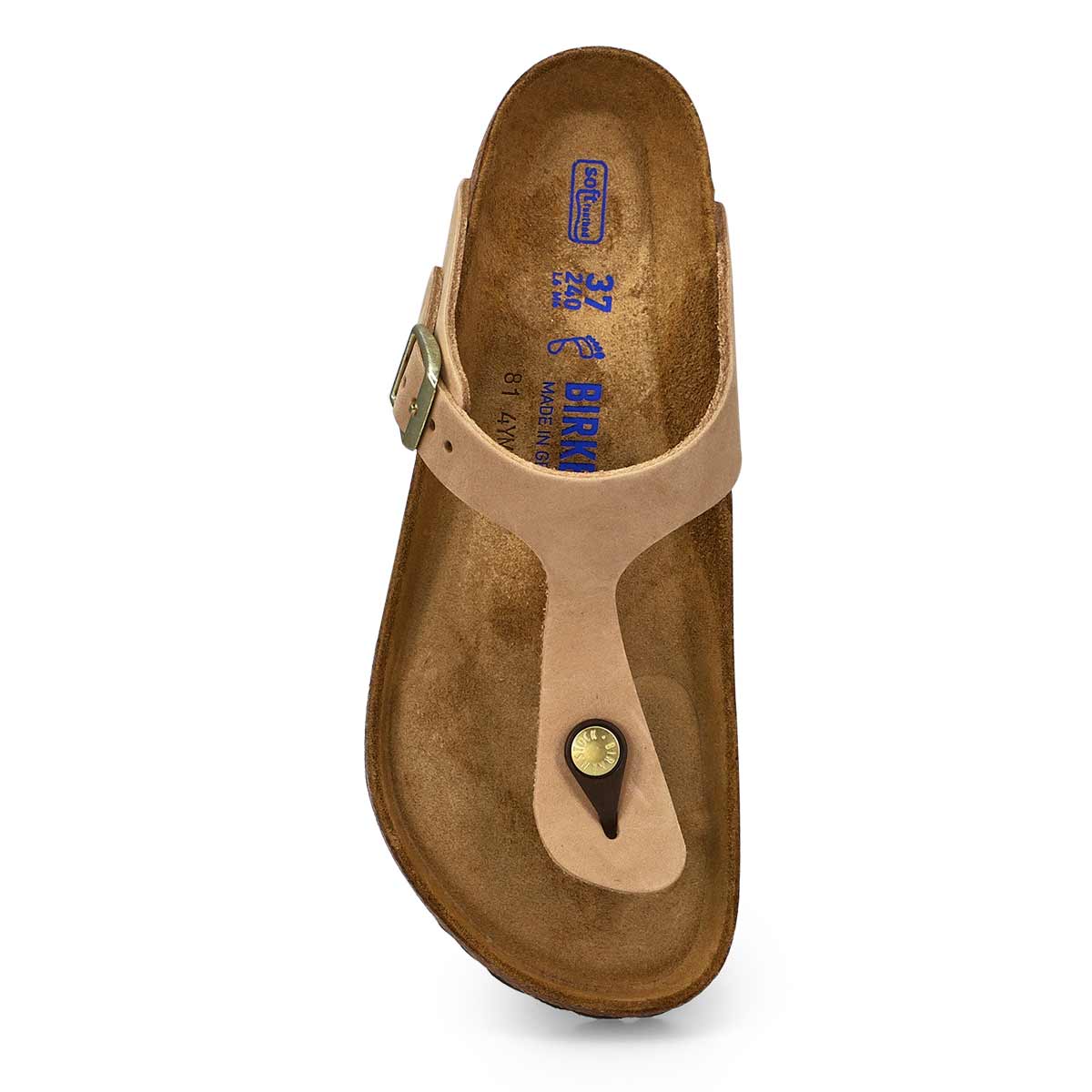 Women's  Gizeh Soft Footbed Thong Sandal - Sandcastle