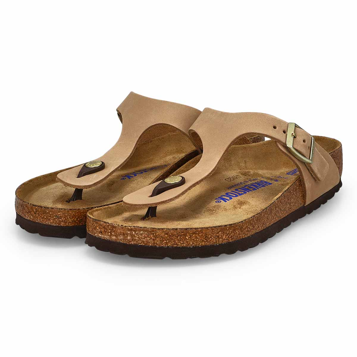 Women's  Gizeh Soft Footbed Thong Sandal - Sandcastle