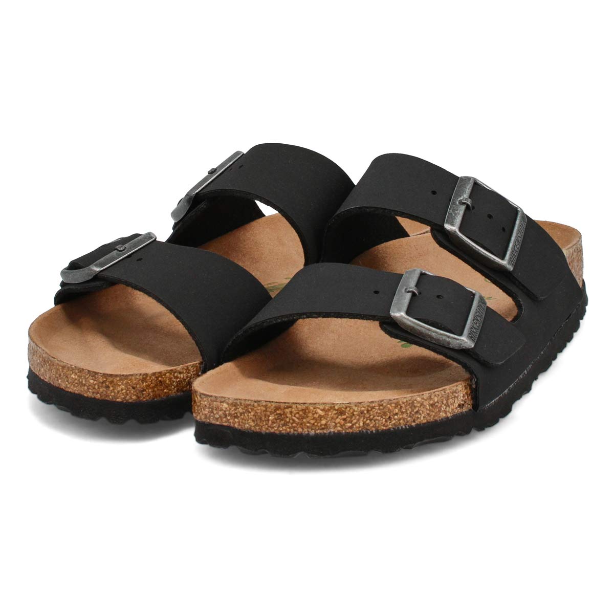 Women's Arizona Vegan Narrow Sandal - Black