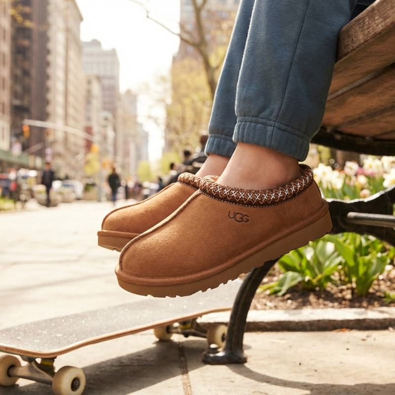 Kids' Tasman II Slipper - Chestnut