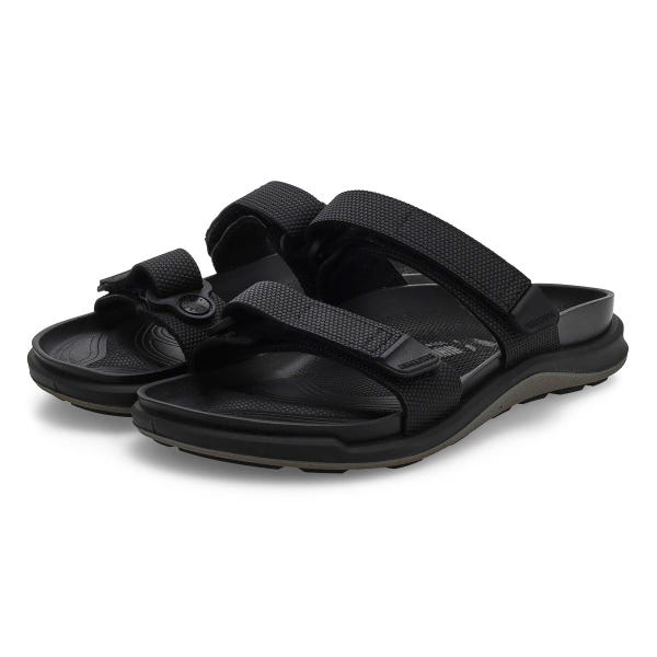 Sandale à tige en Birko-Flor SAHARA, noir Futura, 