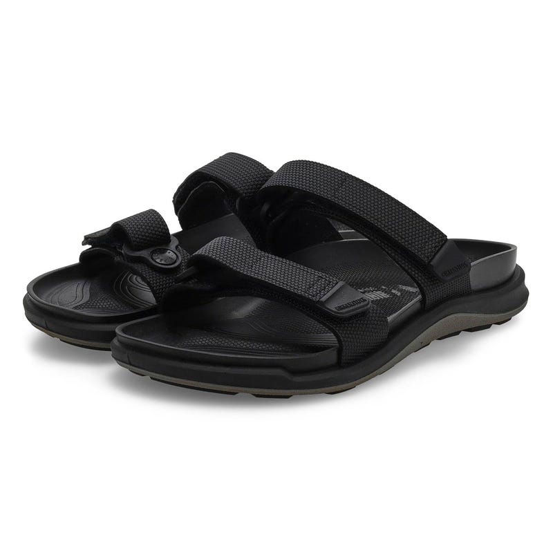 Sandale à tige en Birko-Flor SAHARA, noir Futura, 