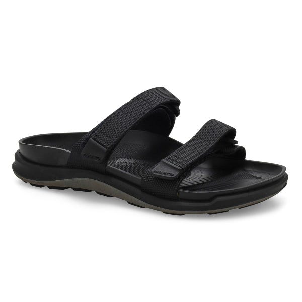 Sandale à tige en Birko-Flor SAHARA, noir Futura, 
