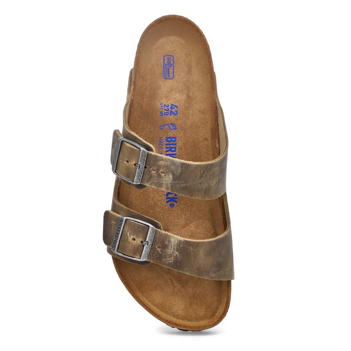 Sandale en cuir ARIZONA OLTR SF, kaki, hommes