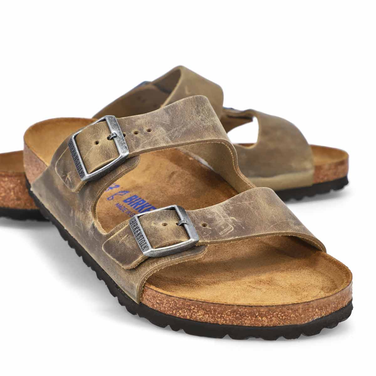 Sandale en cuir ARIZONA OLTR SF, kaki, hommes