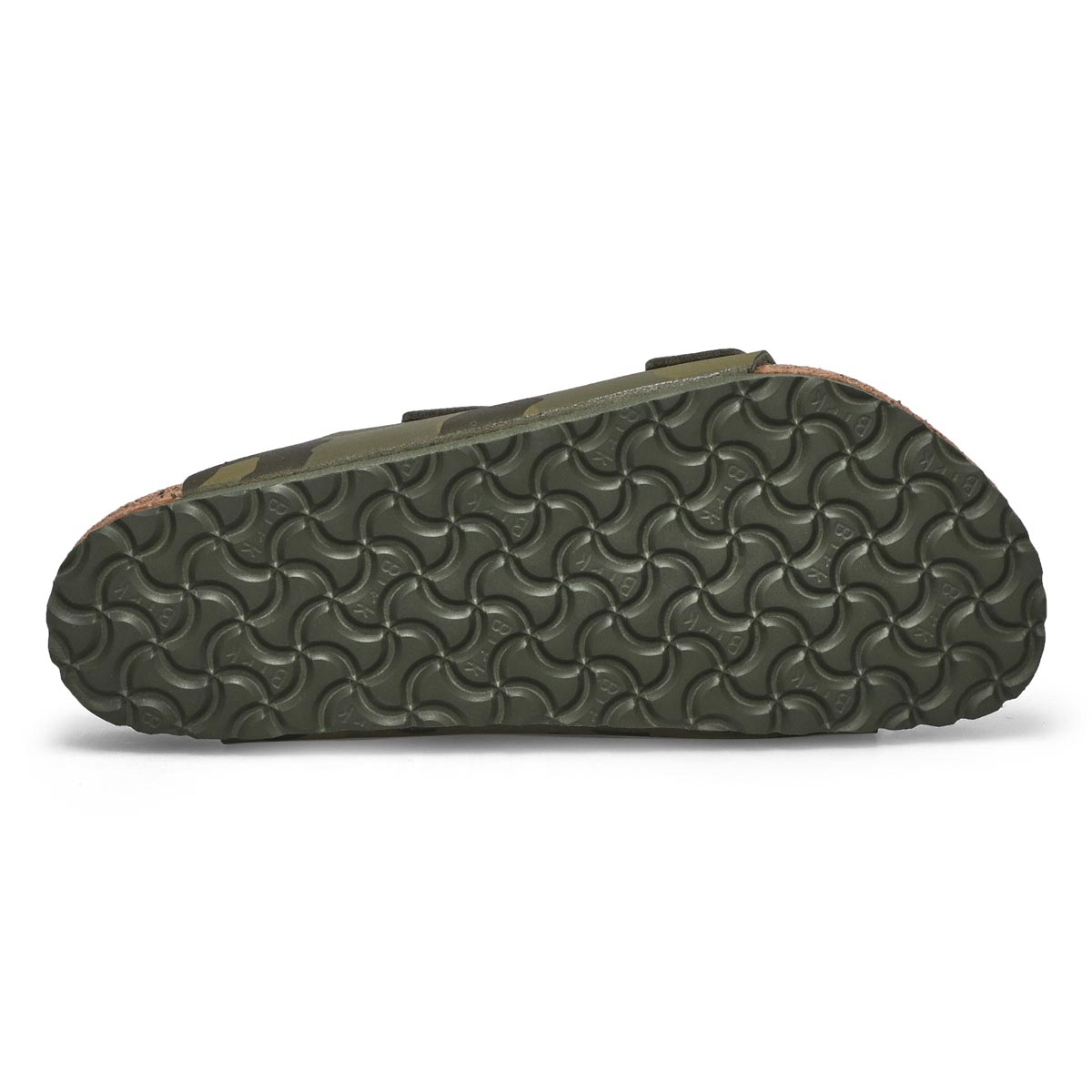 Men's Arizona Birko-Flor 2 Strap Sandal - Camo Green