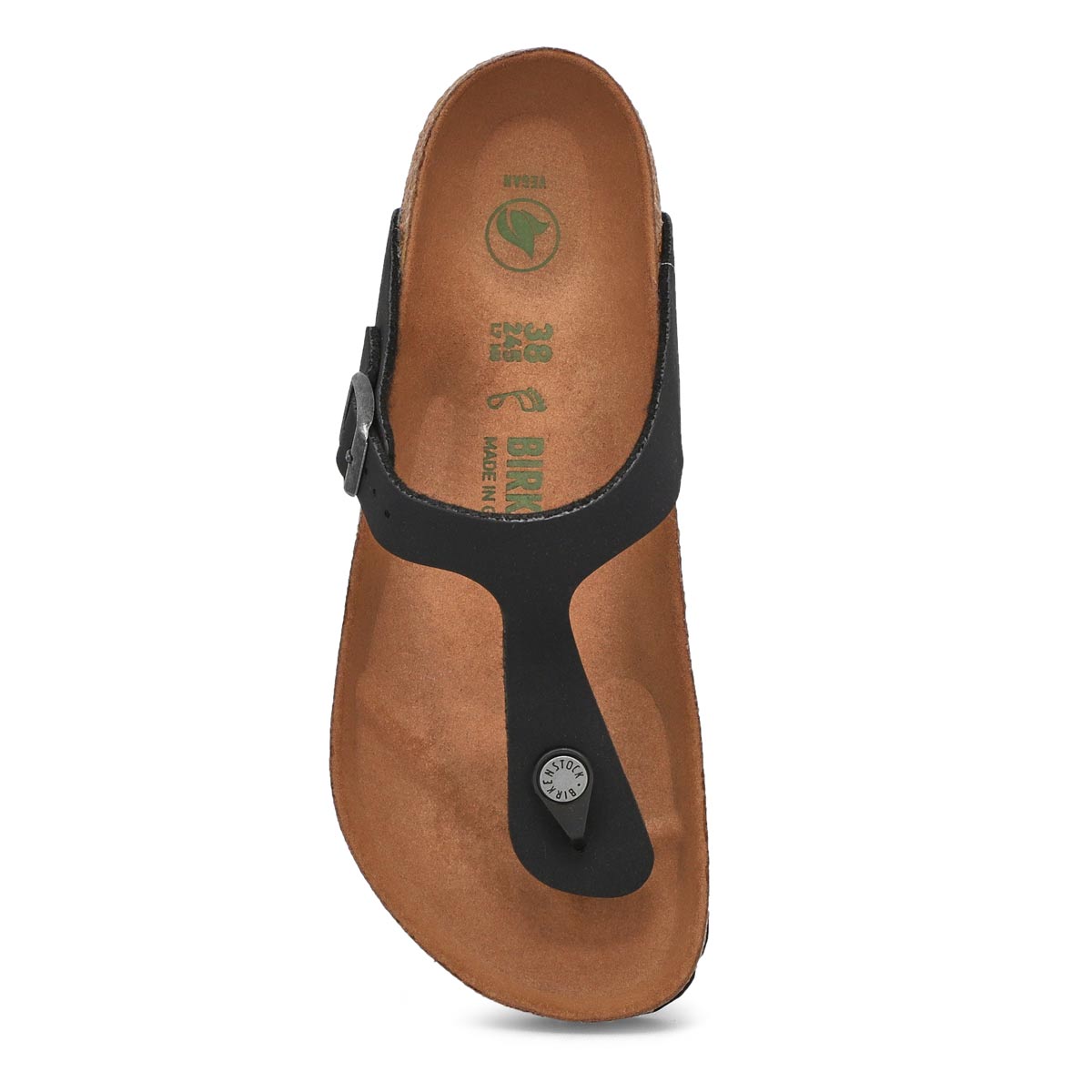 Tongs GIZEH VEGAN BF, noir, femmes