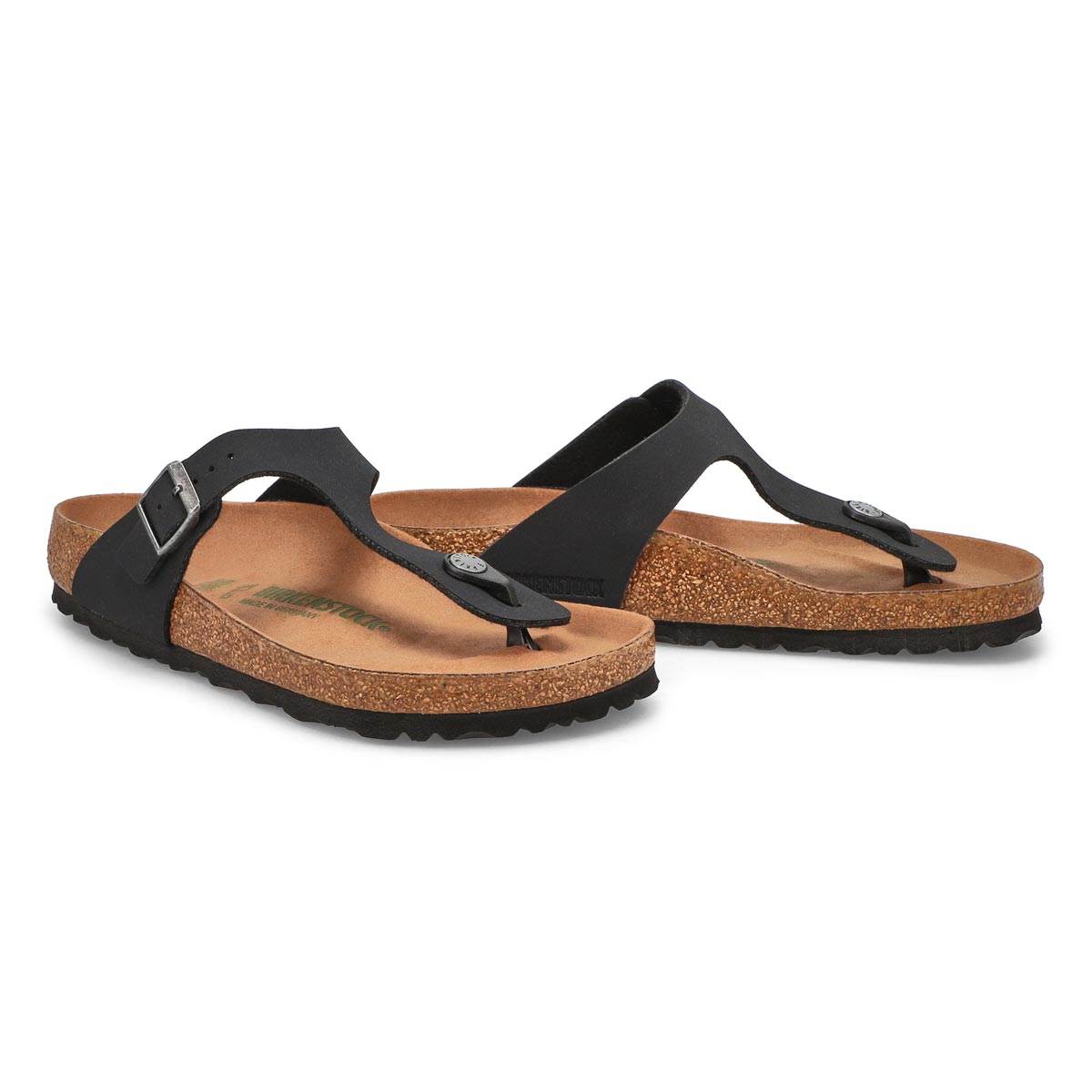 Tongs GIZEH VEGAN BF, noir, femmes