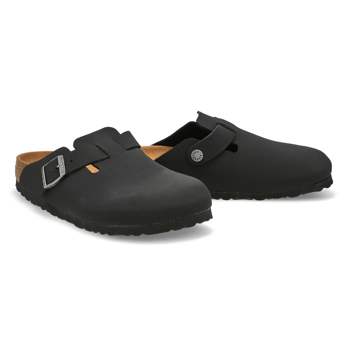 Women's Boston Vegan Casual Narrow Clog - Black