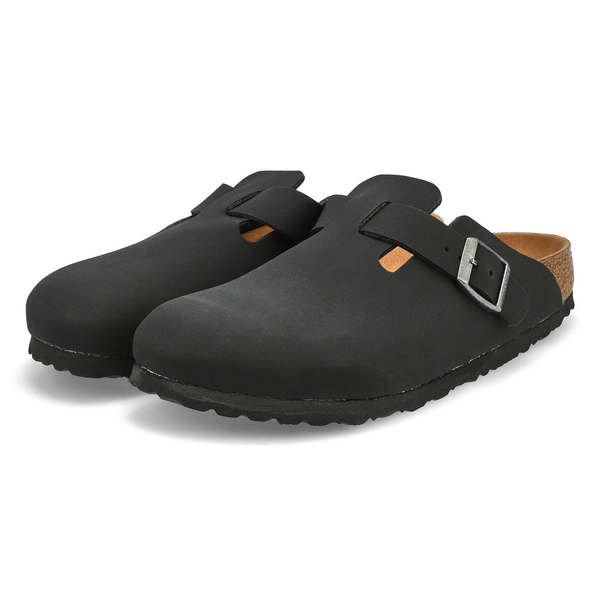 Women's Boston Vegan Casual Narrow Clog - Black