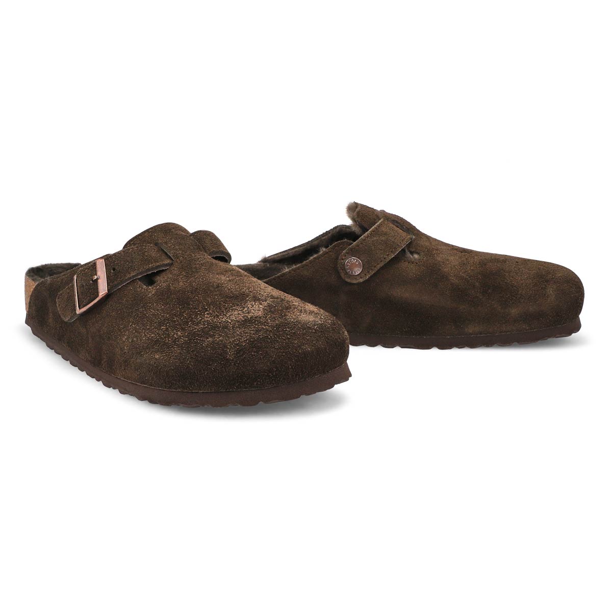 Sabot décontracté BOSTON SHEARLING, moka, hommes