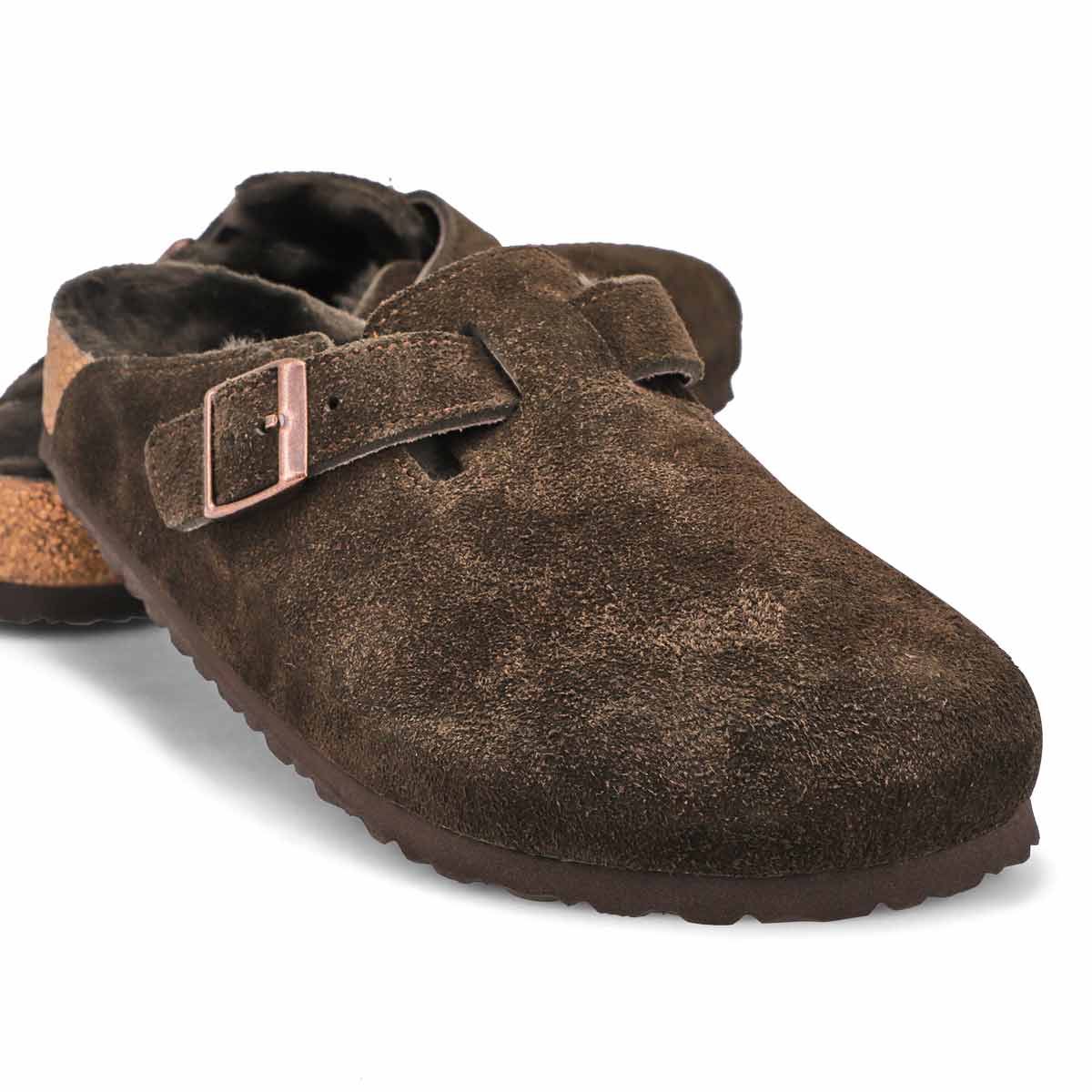 Sabot décontracté BOSTON SHEARLING, moka, hommes