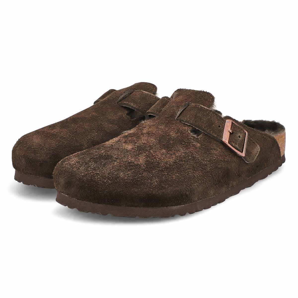 Sabot décontracté BOSTON SHEARLING, moka, hommes