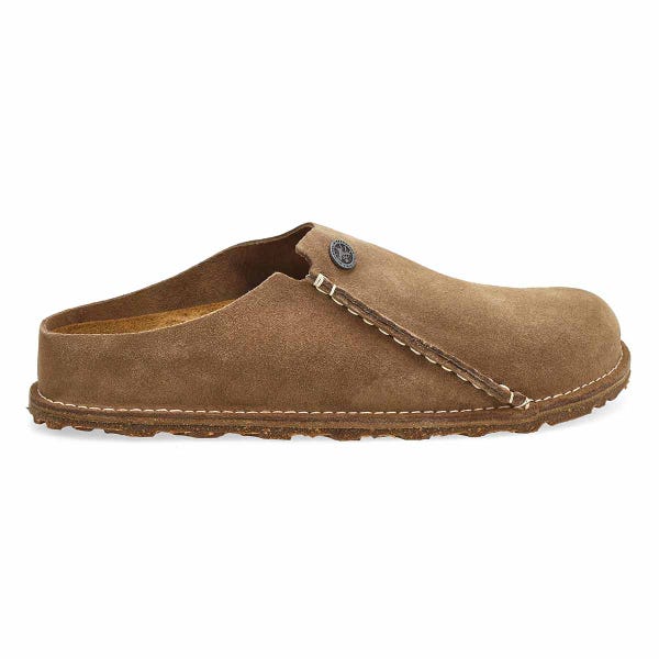 Women's Zermatt Shearling Suede Narrow Slipper - Gray Taupe