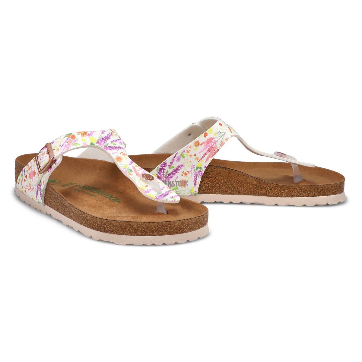 Tongs GIZEH VEGAN BF, rose pâle, femmes