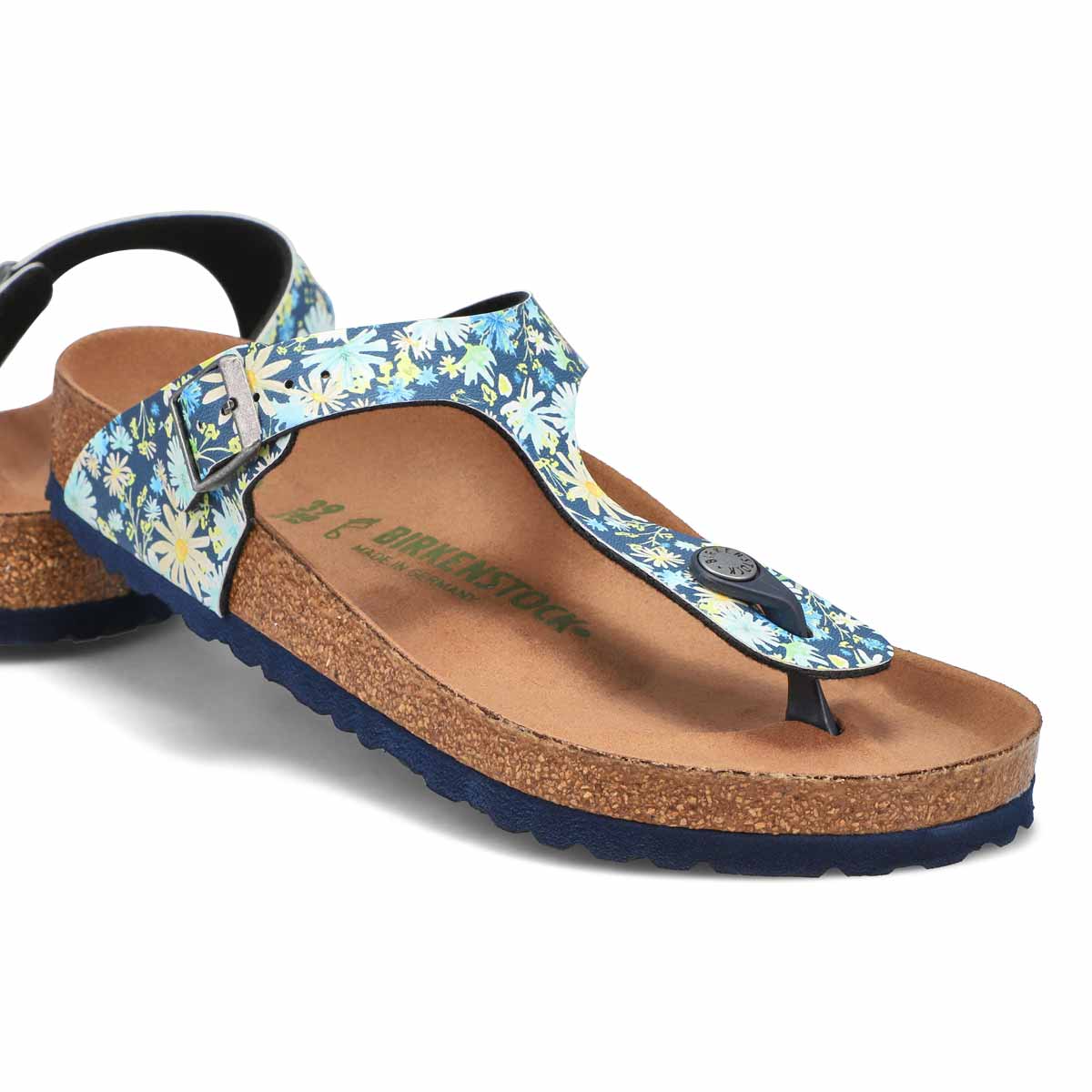 Tongs GIZEH VEGAN BF, bleu marine, femmes