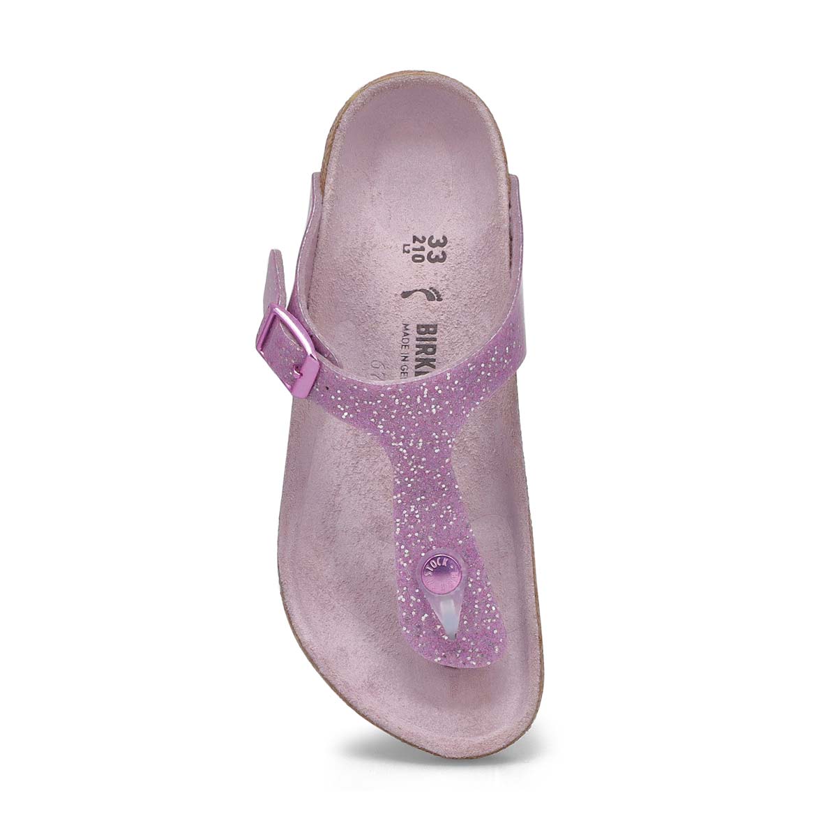 Girls' Gizeh BF Narrow Sandal - Sparkle Lavender
