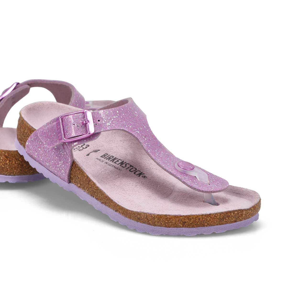 Girls' Gizeh BF Narrow Sandal - Sparkle Lavender