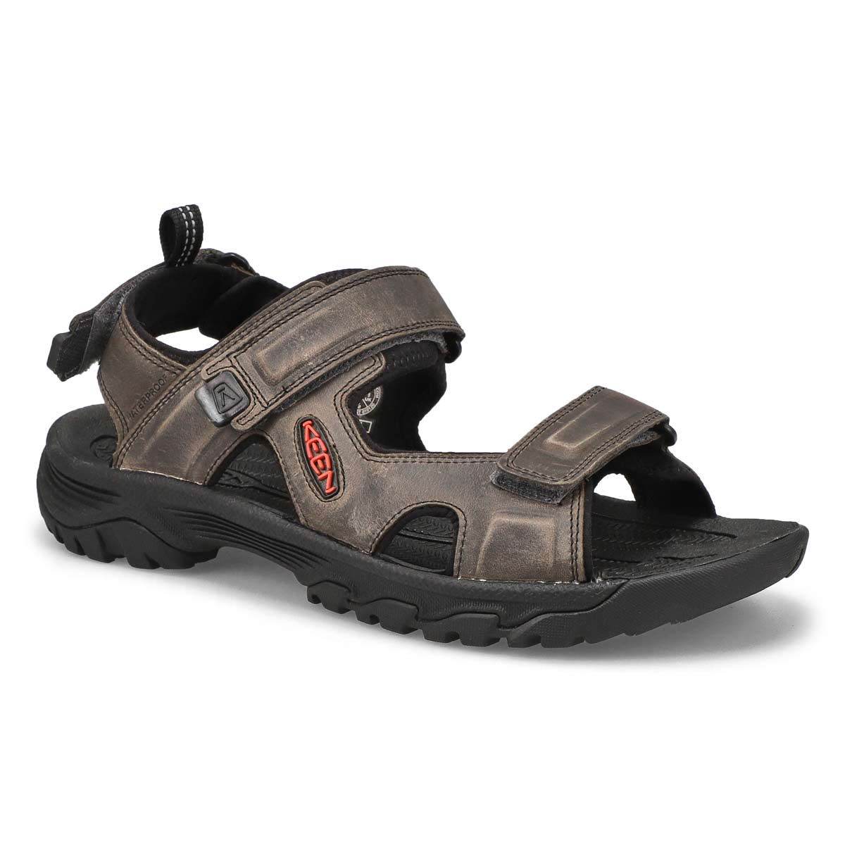 Keen Men's Targhee III Open Toe Sandal - Grey | SoftMoc.com