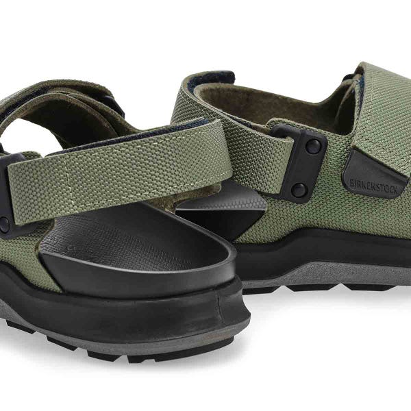 Sandale décontractée en Birko-Flor TATACOA, kaki Futura délavé, hommes