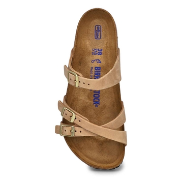 Women's Franca Soft Footbed Nubuck Sandal - Sandca