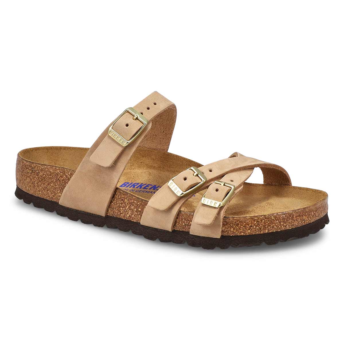 Women's Franca Soft Footbed Nubuck Sandal - Sandcastle