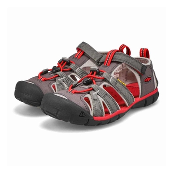 Boy's Seacamp II CNX Sport Sandal - Magnet/Red