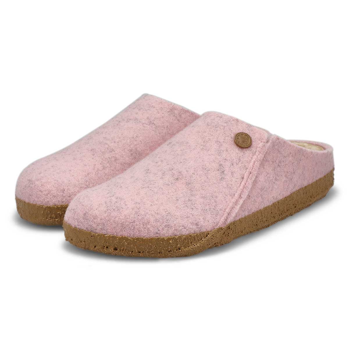 Women's Zermatt Shearling Narrow Slipper - Light Rose