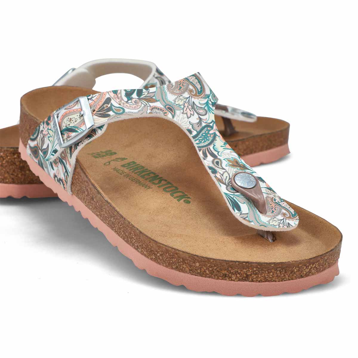 Women's Gizeh Vegan Birko-Flor Thong Sandal - Paisley