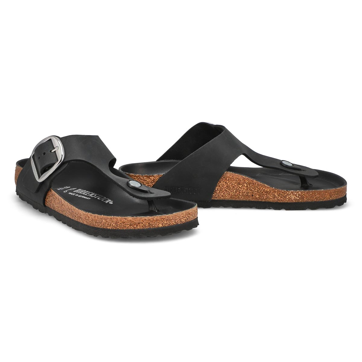 Birkenstock Women s Gizeh Big Buckle Sandals Black Size 41