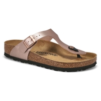 Tongs GIZEH BF, cuivre métallisé, femmes