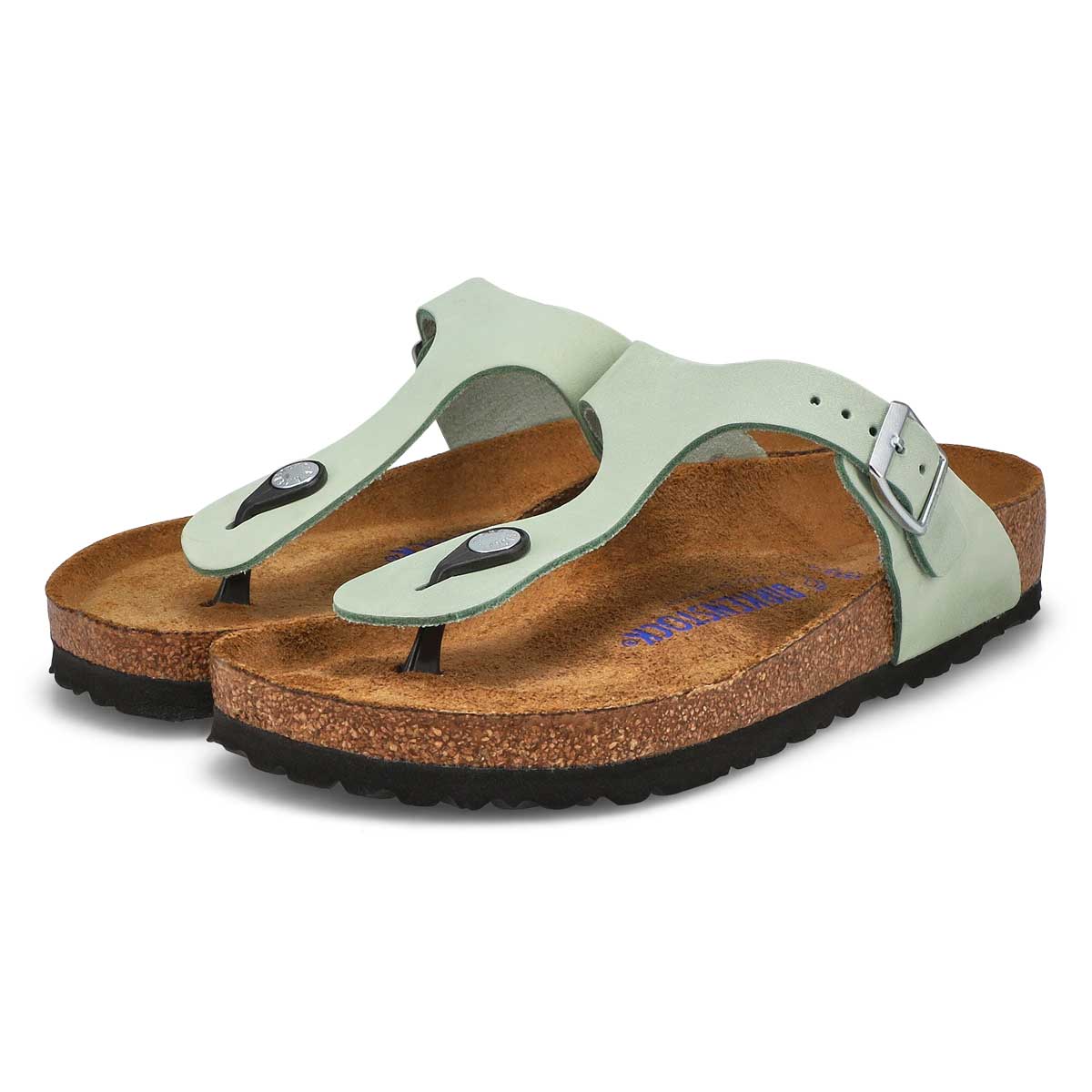 Women's Gizeh Soft Footbed Thong Sandal - Matcha