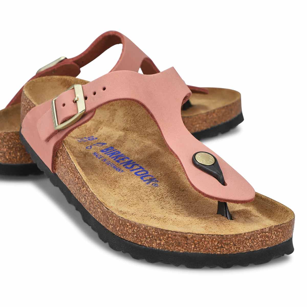 Women's Gizeh Soft Footbed Thong Sandal - Old Rose