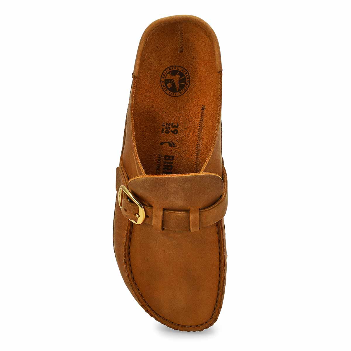 Women's Buckley Oiled Leather Cork Footbed Narrow Clog - Cogac