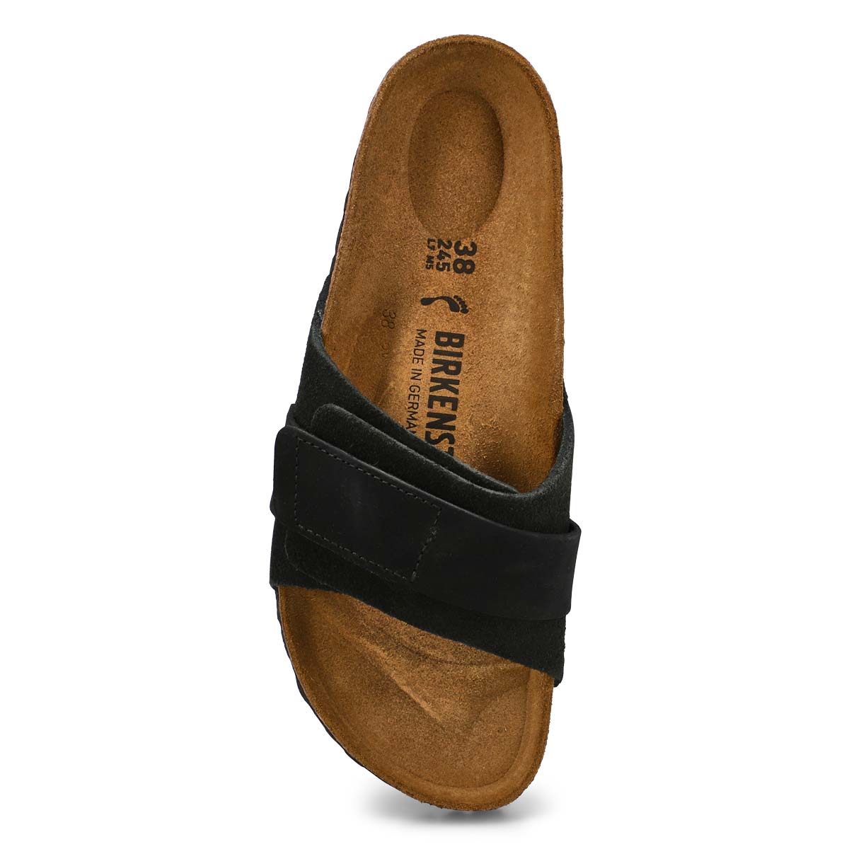 Women's Oita Cork Footbed Narrow Sandal - Black