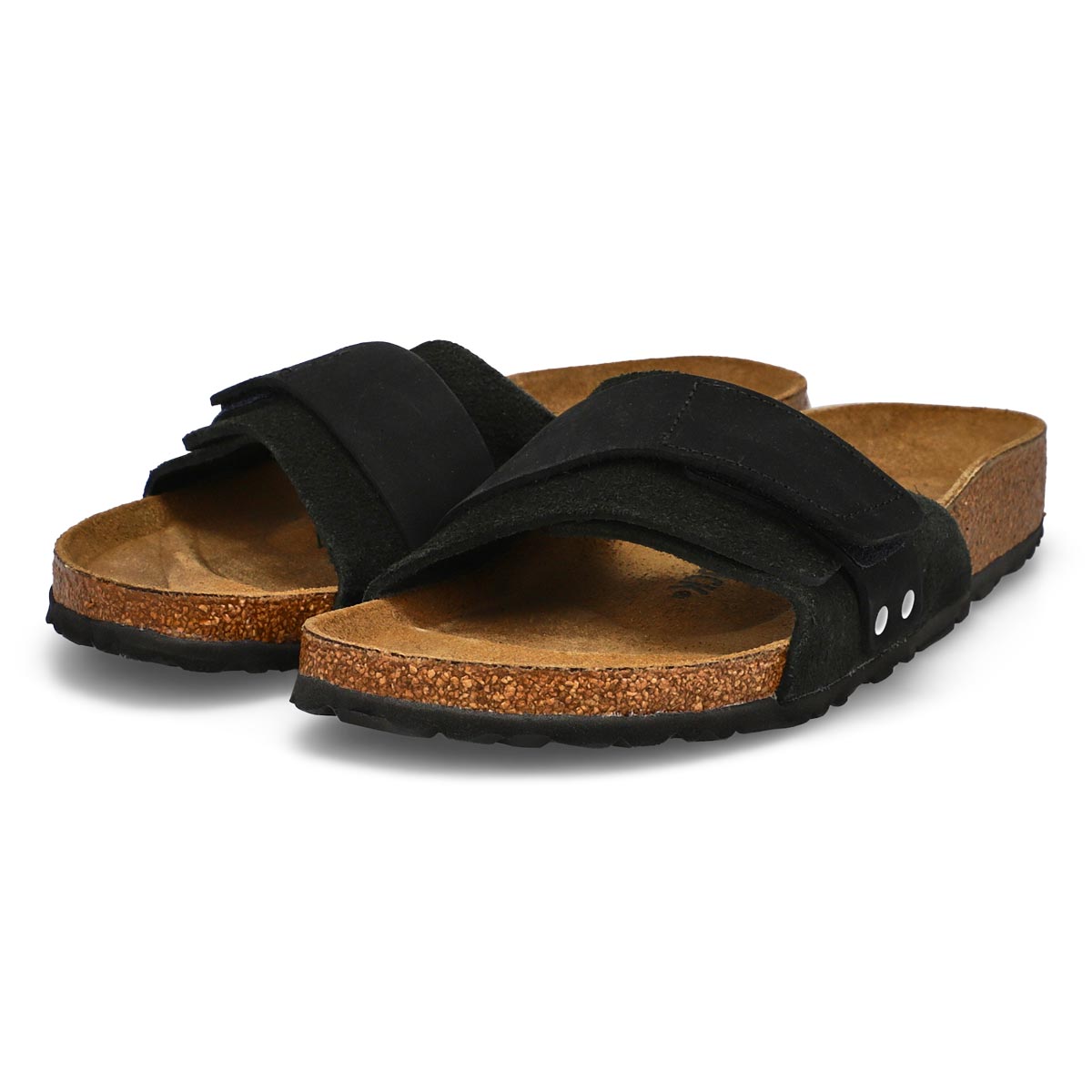 Women's Oita Cork Footbed Narrow Sandal - Black