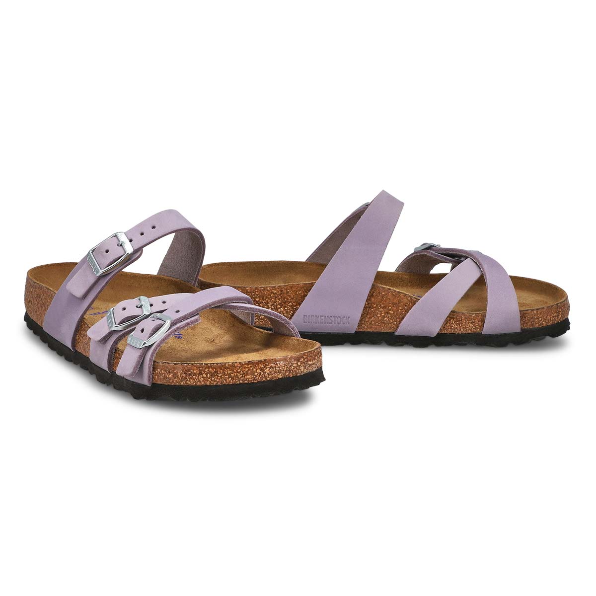 Women's Franca Birko-Flor Buckle Sandal - Purple Fog