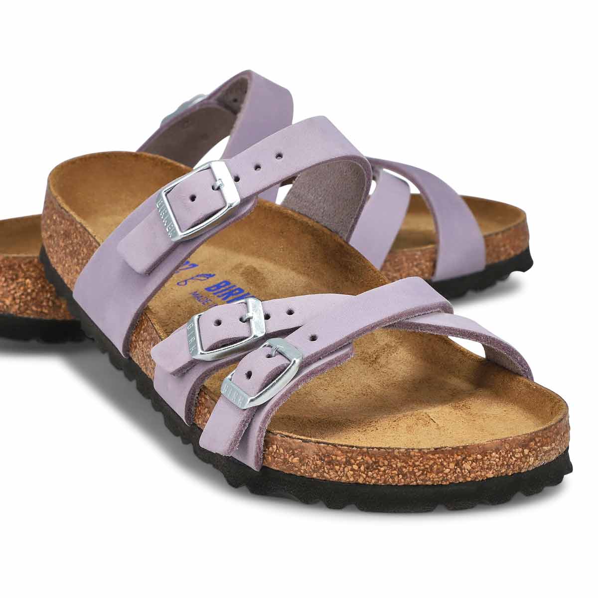 Women's Franca Birko-Flor Buckle Sandal - Purple Fog